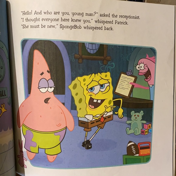 SpongeBob SquarePants Book “Behold, No Cavities!” A Visit to the dentist - Picture 6 of 8